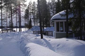 Фото номера Просторный номер-студио Дома для отпуска Aneen Loma Vacation and Cottages г. Anetjärvi 3